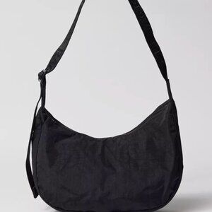Brand New Medium Black Baggu Crescent bag